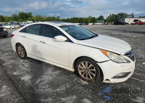 2014 Hyundai Sonata Se z USA, uszkodzony, nr VIN 5NPEC4AB5EH942317